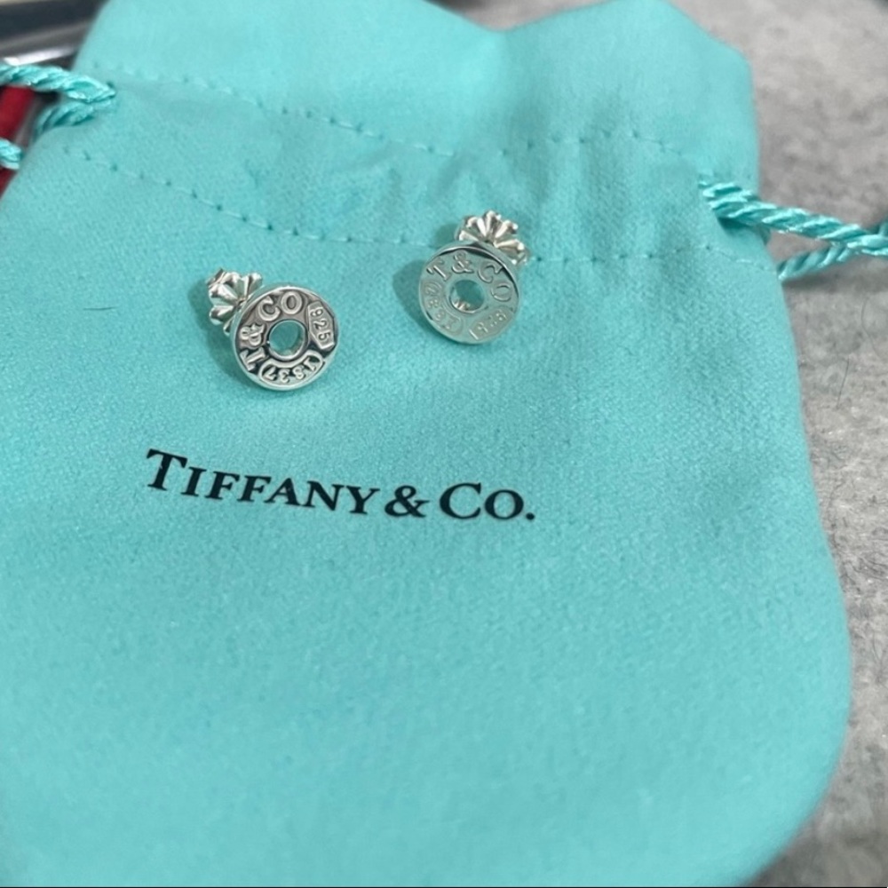Tiffany & Co authentic 1837 circle earrings